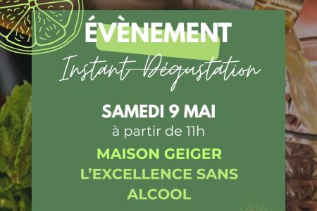 Samedi 9 Mai- Maison Geiger- dégustation gratuite